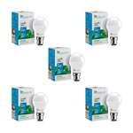 SYSKA 18W LED Bulbs with Life Span Up To 50000 Hours- (White)- Pack of 5